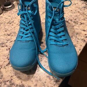 NOBULL Turquoise Blue Women's High-Top Training Sneakers